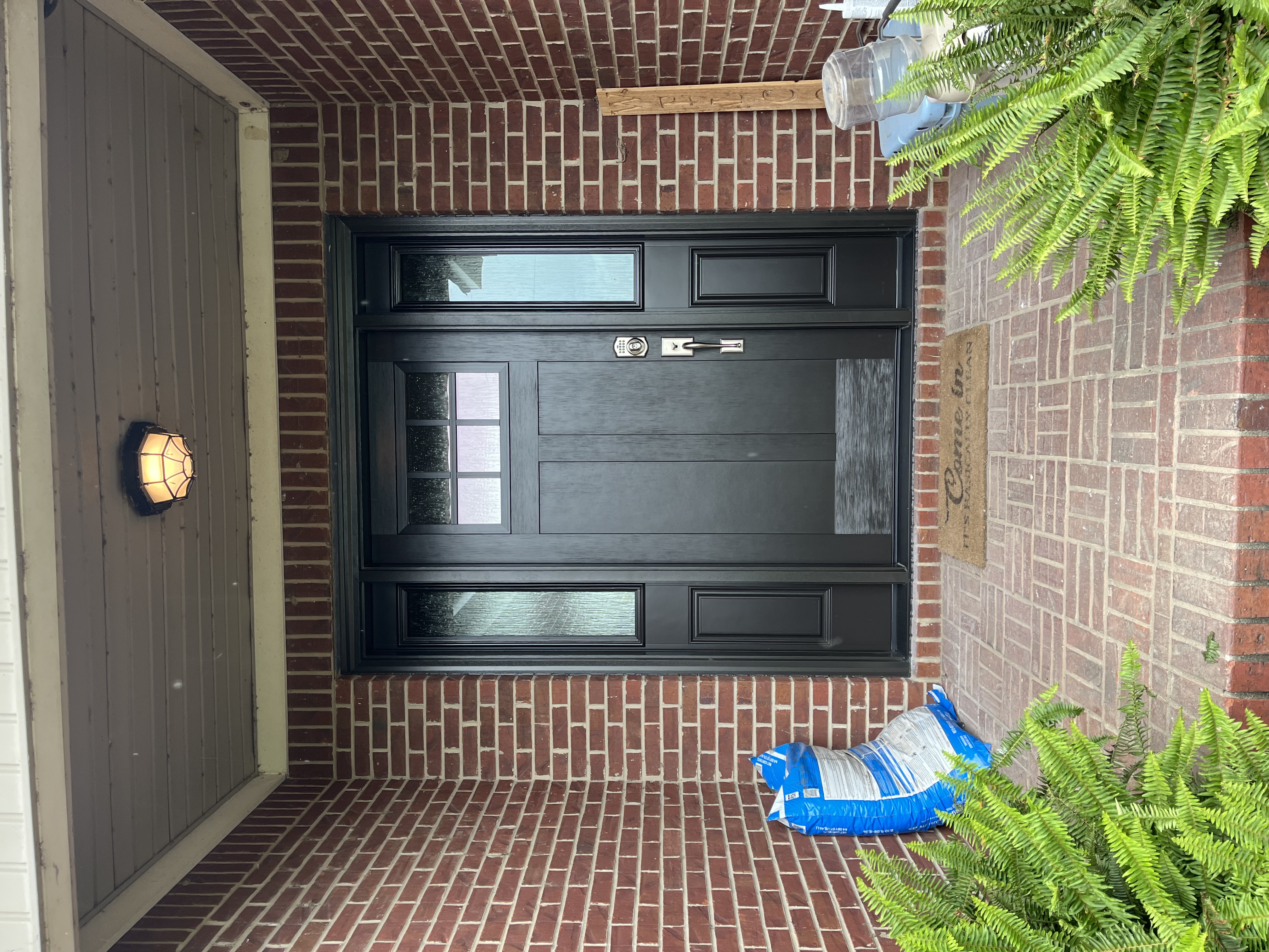 custom front door construction and installation