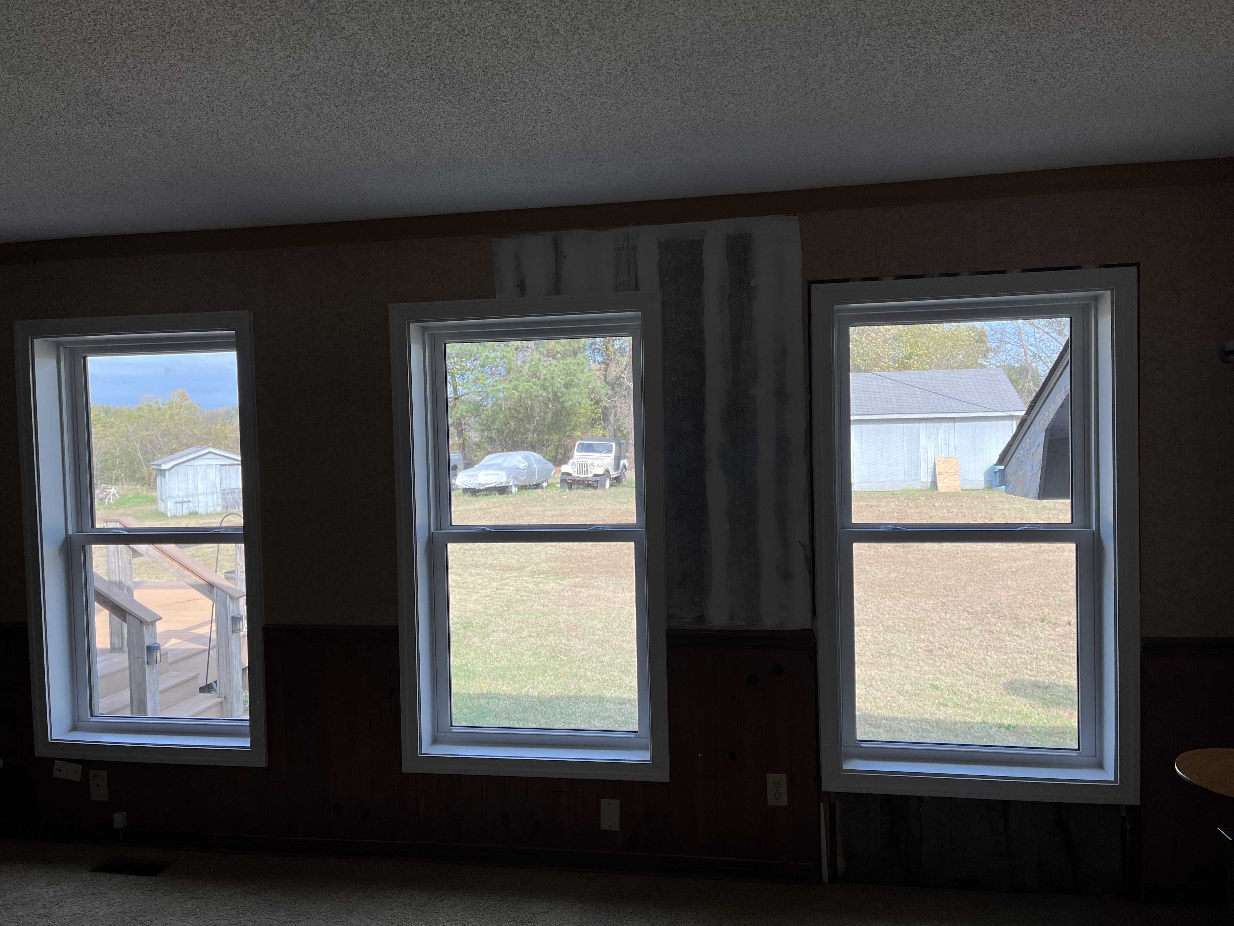 vinyl window installation